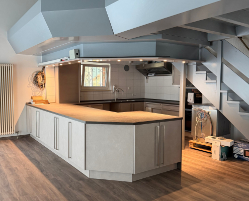 Küche im Cafe Novum