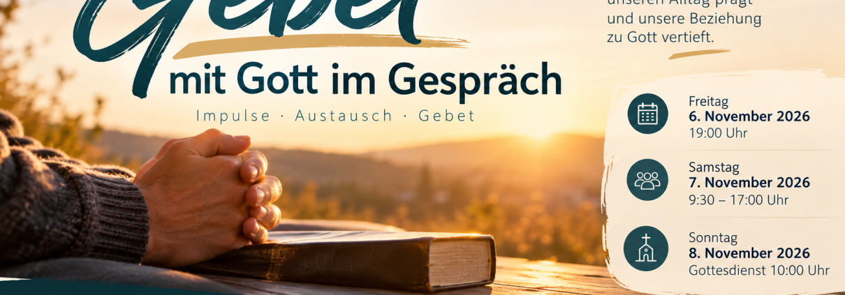 Veranstaltung in der Kirche am Widey in Hagen „Gebet – mit Gott im Gespräch“